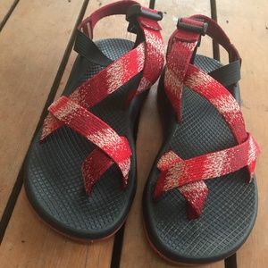 Chaco Spirit Red Z2 Yampa Toe Loop Sandal